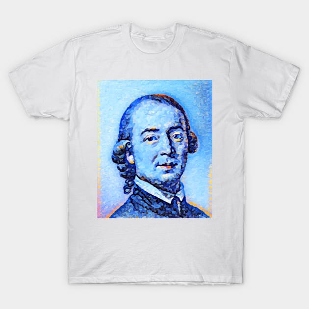 Johann Gottfried Herder Portrait | Johann Gottfried Herder Artwork | Johann Herder Painting 14 T-Shirt by JustLit